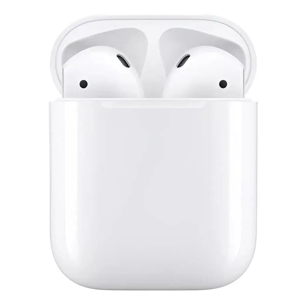 Apple AirPods Serie 2 Referencia A2032 Carga Inalambrica Color Blanco - Excelente (Reacondicionado)